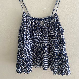 Flowy Cropped Tank Top 🦋